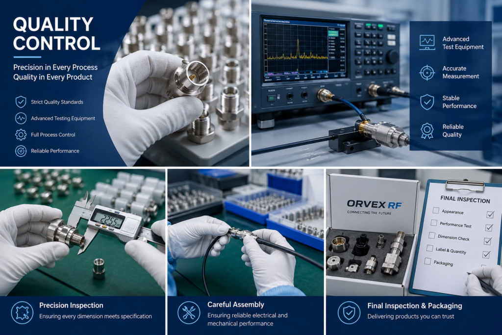 quality control in rf manufacturing